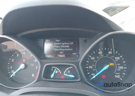 2017 Ford Escape Titanium from USA, damaged, VIN 1FMCU9J95HUA44403